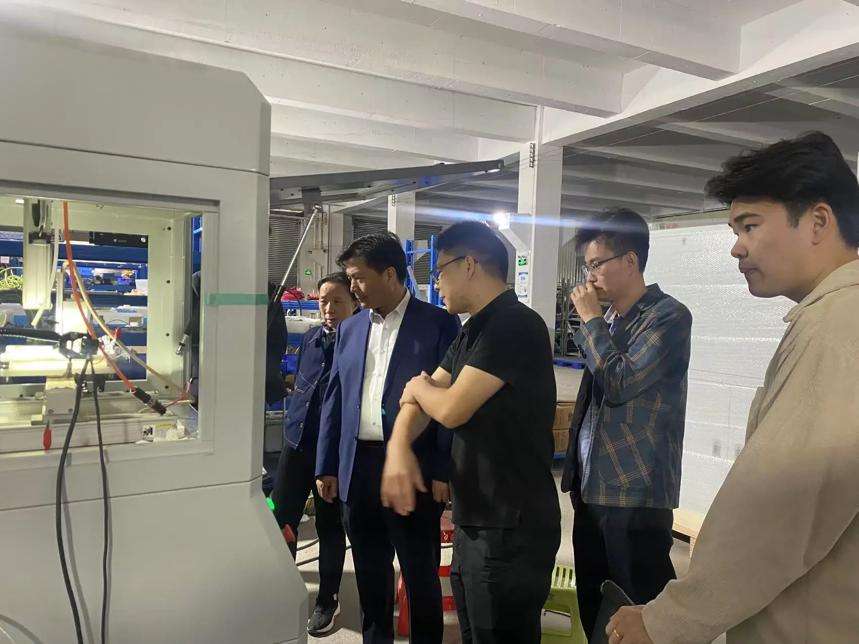 北京化工大学杨卫民教授莅临佛山微迈参观考察