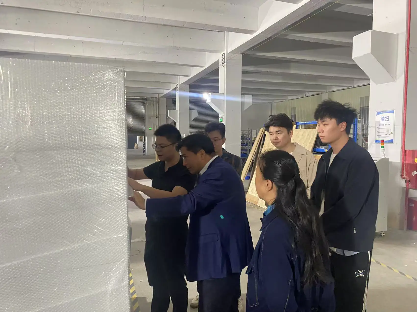 北京化工大学杨卫民教授莅临佛山微迈参观考察