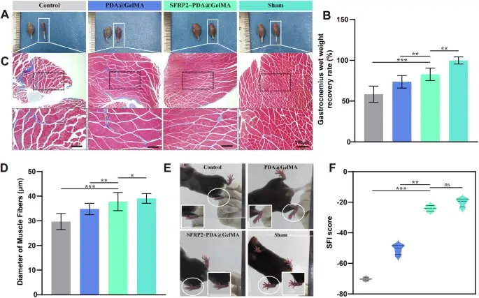 功能恢复的体内评估