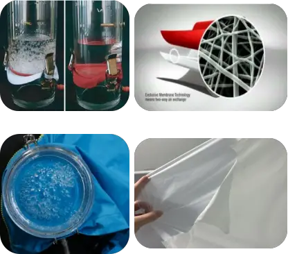 PU 电纺膜的优势不仅仅体现在防水透气