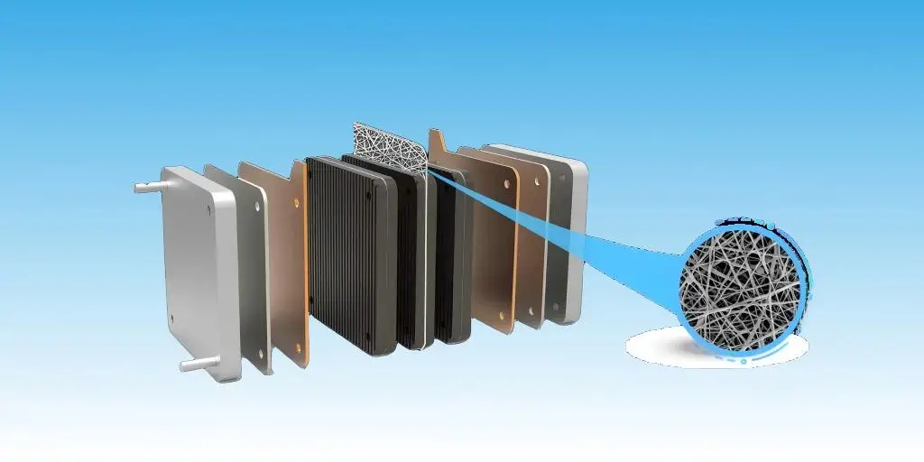 展示了静电纺丝与传统涂覆方式的对比